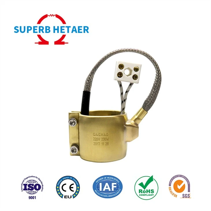 Brass Band Heater For Blow Molding Machines