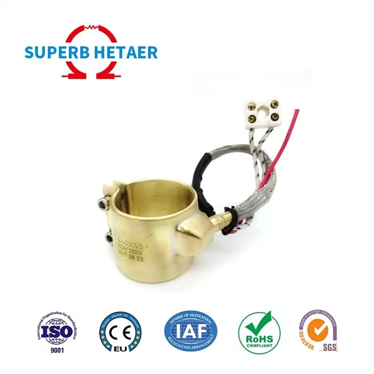 Brass Band Heater For Blow Molding Machines