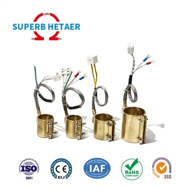 Riscaldatori a fascia elettrici 110v 25mm con ugello in ottone