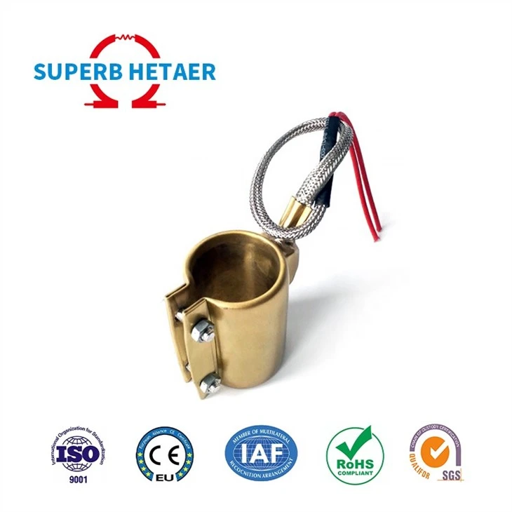 Electric Brass Sealed Nozzle Band Heaters
