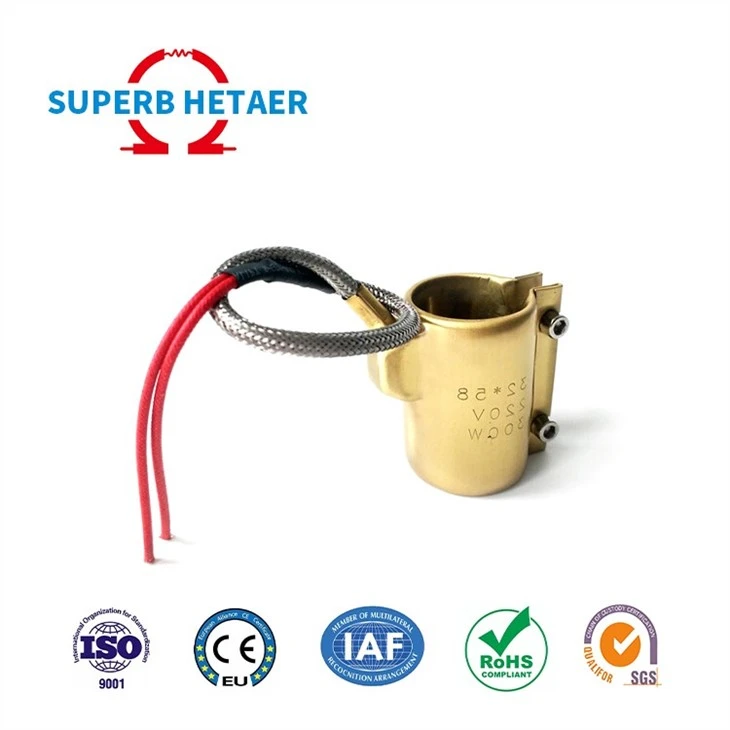 Electric Brass Sealed Nozzle Band Heaters